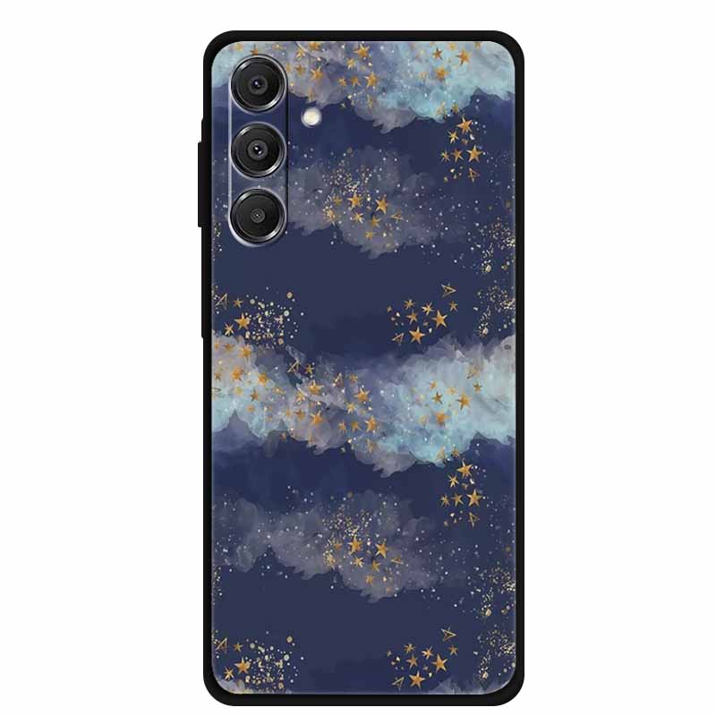 For Samsung Galaxy A14 A15 A16 5G Case Marble Soft TPU Phone Back Cover For Samsung A14 A15 4G Shockproof Silicone Painted Coque