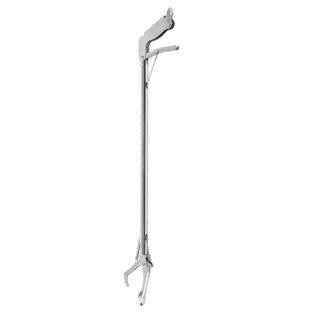 Stainless Steel Crab Tongs 30inch Portable Multifunctional Long Fish Tongs for Crab Seafood Octopus Bend Clip