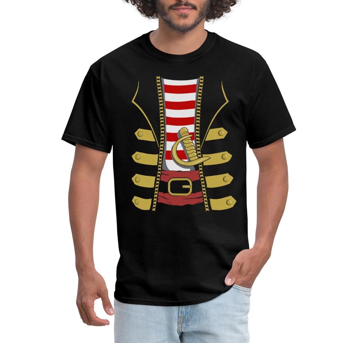 Pirate Captain Costume / Halloween Costume Men s T-Shirt L