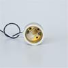 2/5/10/20pcs Pack E14 E27 Ceramic Screw Light Socket,E12 E26 Porcelain Lamp Bulb Holder with Wire for Incandescent Halogen Bulb