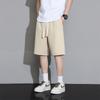 Shorts Men's Solid Color Five-quarter Pants Casual Sports Shorts Simple Shorts