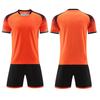Wholesale football jersey set Men's and women's training game jersey Customized children's short-sleeved student class uniform Quick-drying  jersey