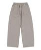Syupeodeulai W Vintage Curved Sweatpants Dark Beige