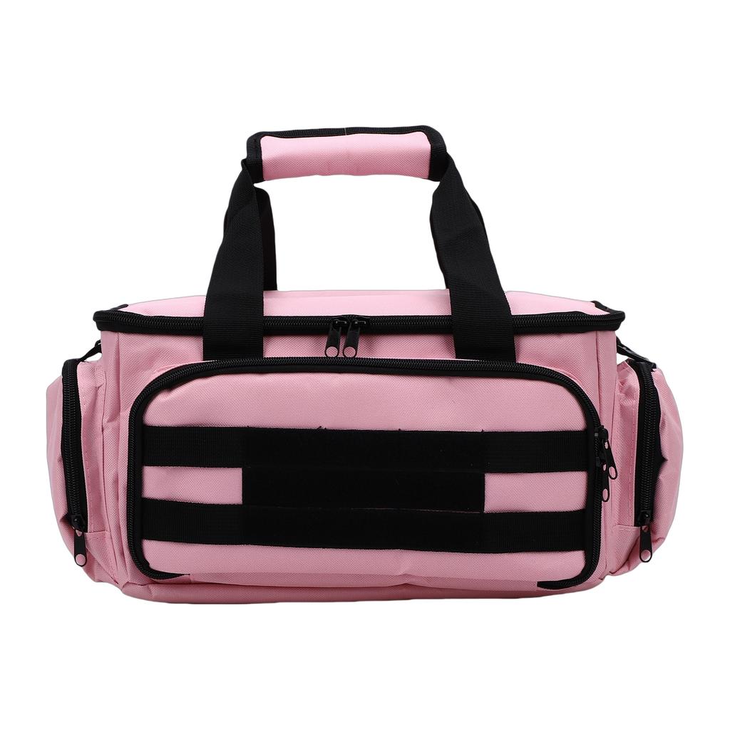 14 Inch Tool Bag for Women Tool Carrier with Anti Friction Bottom for Electrician Carpenters Repairman Pink