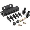 Universal Vacuum Manifold Kit 1/8" Ports 1/2" Interfaces Block Intake Manifold for Car Fuel Gas Wastegate Turbo Boost Replace Parts Vehicle