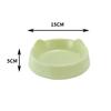 High-Foot Cat Bowl: Non-Slip, Anti-Tip, Slanted Design for Pet Neck Protection.