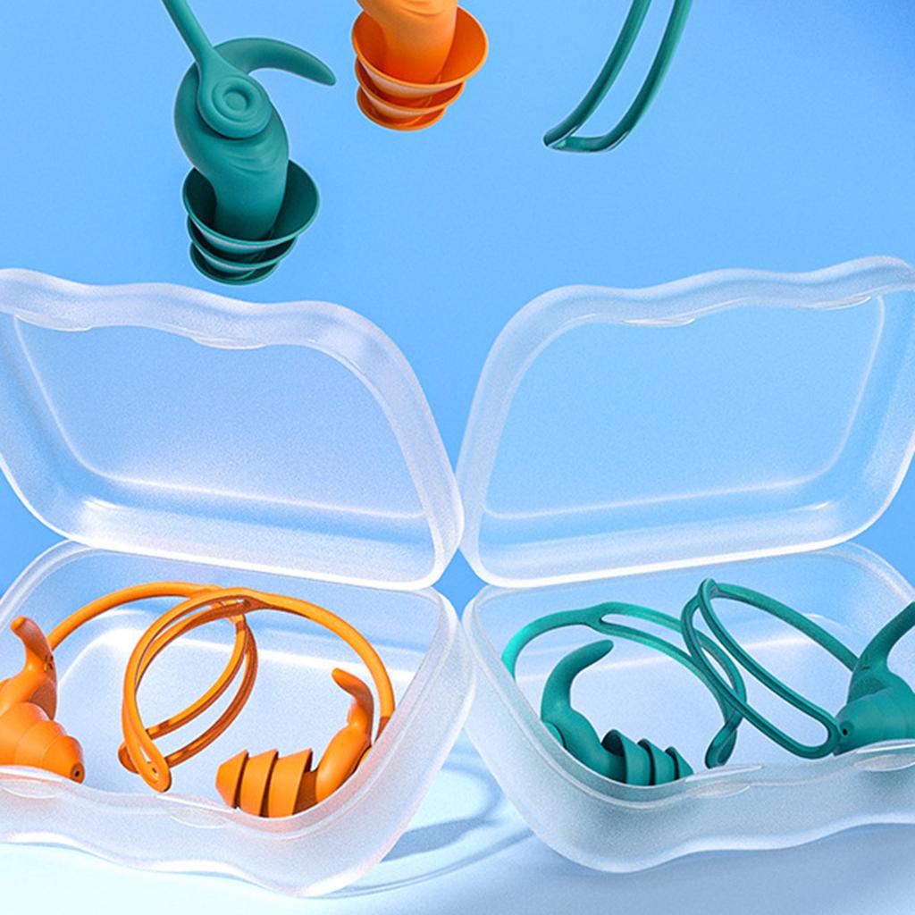 Silicone Swimming Pool Swimming Soft Earplugs For Surfing And Waters Sports Waterproofs Earplugs