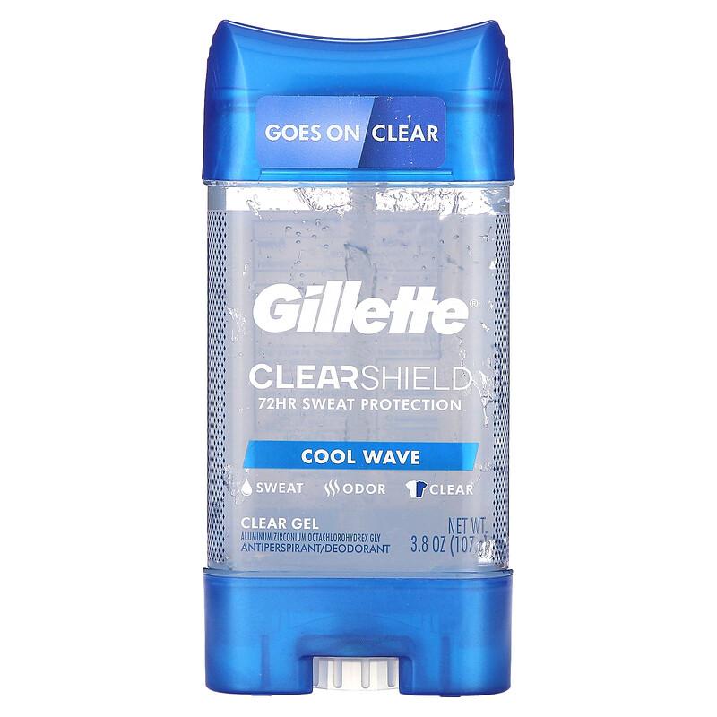 Procter & Gamble Clear Shield, Antiperspirant Deodorant, Cool Wave, 3,8 oz (107 g) sold by Joom