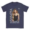 Vintage Las Mujeres No lloran Shakira TShirts Unisex Crew Neck Cotton T Shirt Short Sleeve Tees Summer Tops