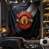 Arazzo da Appendere alla Parete Stampa Manchester United Tessuto per Soggiorno Camera da Letto Decorazione per la Casa