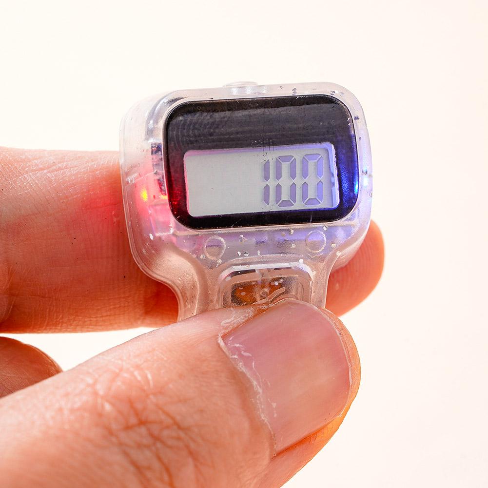 Finger Counter W/ Islamic Tasbih Digital LED Electronic Handheld Tally Counter Finger Counter Resettable Clicker