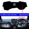 Auto Binnen Dashboard Cover Voor BMW X3 G01 2018 2019 2020 2026 Auto Dashboard Mat Tapijt Cape Zonnescherm Anti-UV Dashboardmat Pad Beschermer
