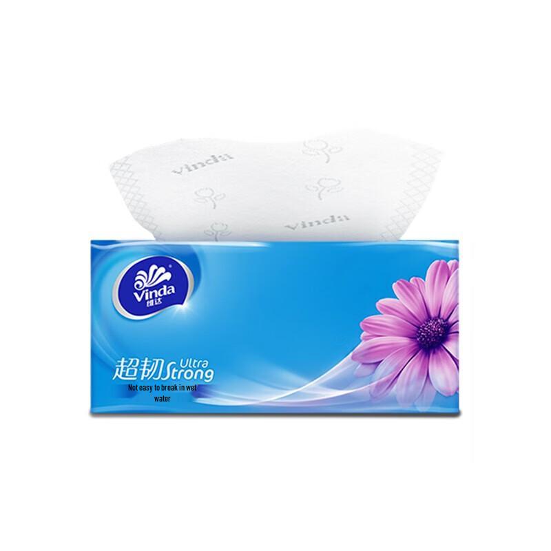 Vinda Ultra-Strong 3-Ply Tissues (6-Pack) & 2.3kg Laundry Detergent Bundle