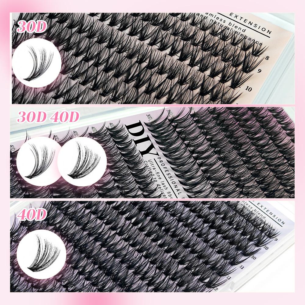 False Eyelashes False Eyelashes 30D40D False Eyelashes 240 Tufts False Eyelashes Book
