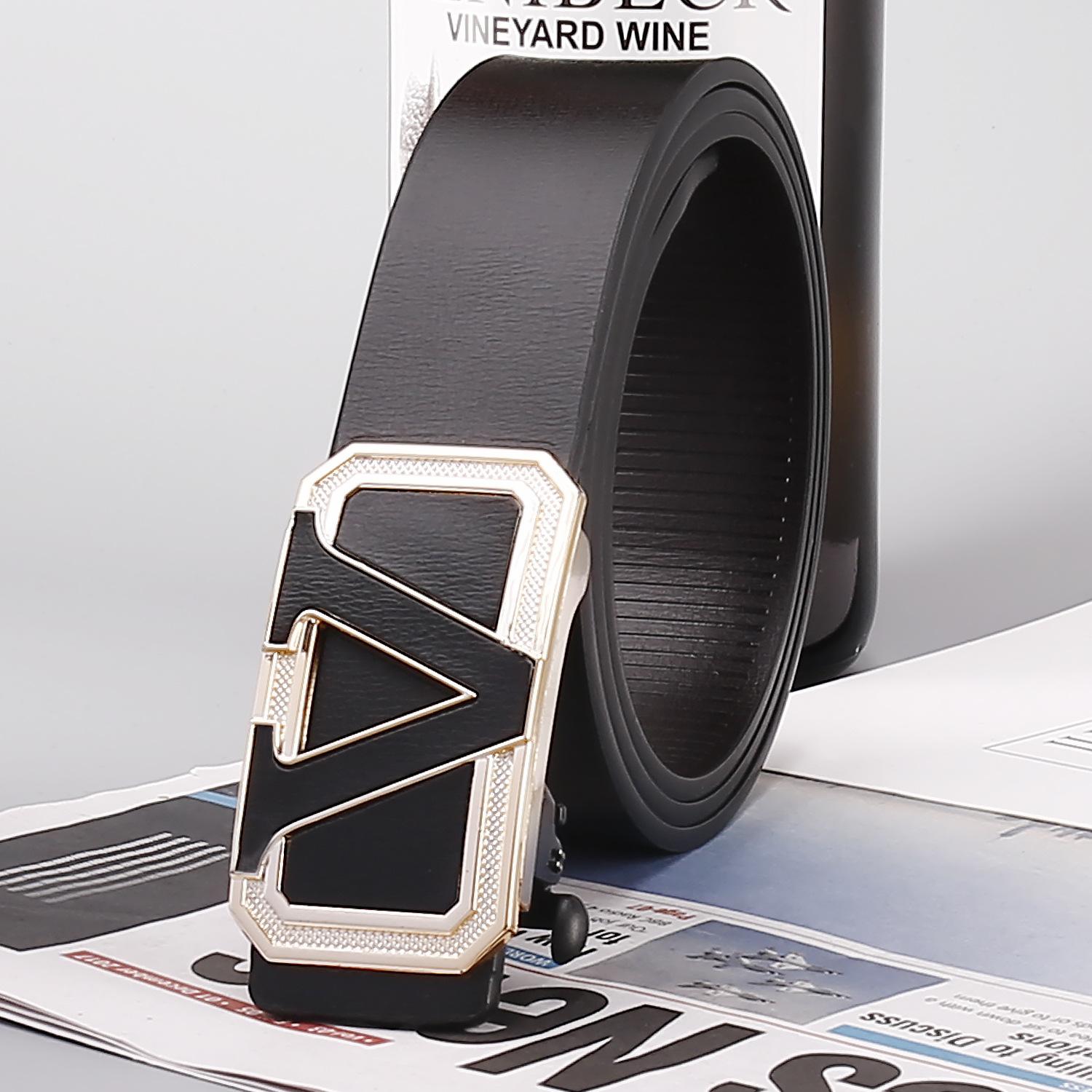 

Мужской ремень из ПУ с пластиковой пряжкой и текстурой крокодила, ремень со скрытой застежкой