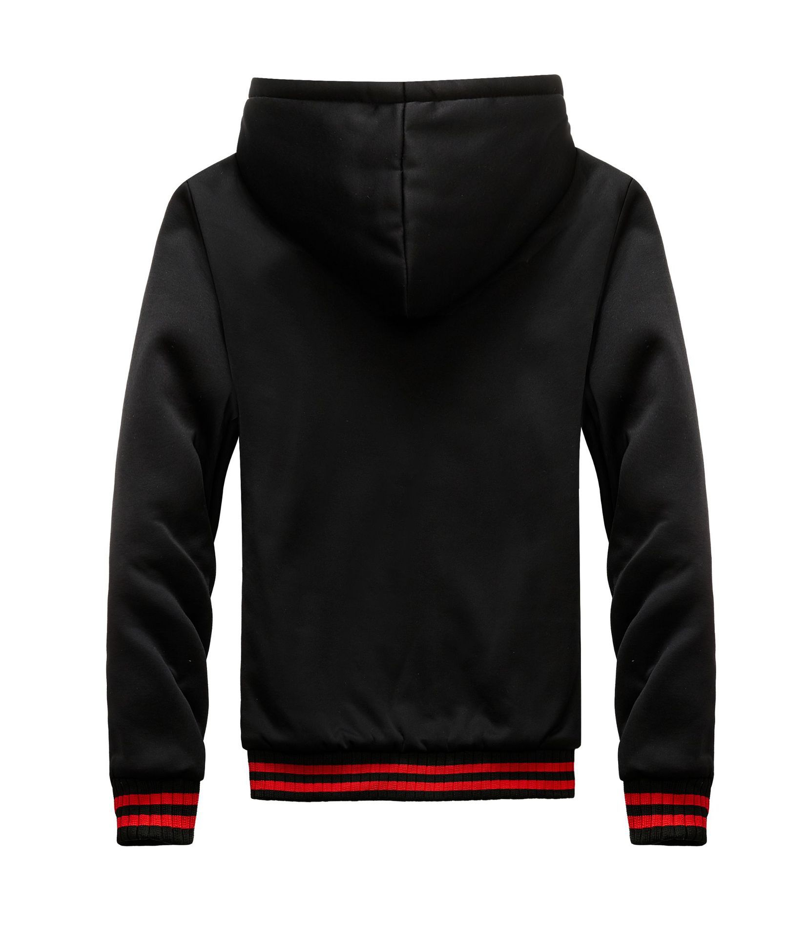 Осенне-зимний утепленный свитер с капюшоном — фото 2