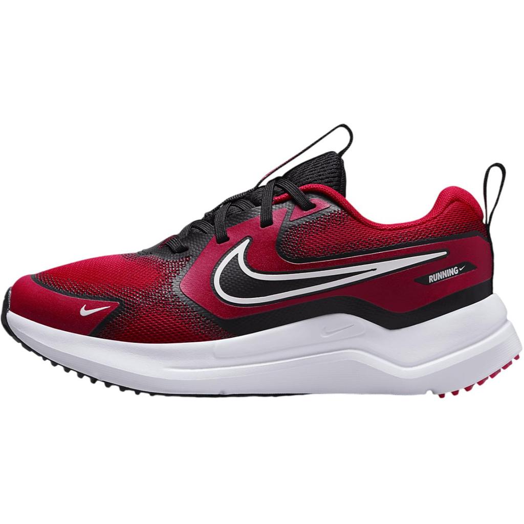 Nike Cosmic Runner GS University Red Kids Sneakers Black White HM4402-601