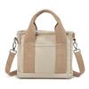 Canvas Bag, Handbag, Crossbody, Bento Bag, Large Capacity Mother and Baby Bag, Fashionable and Trendy Shoulder Bag