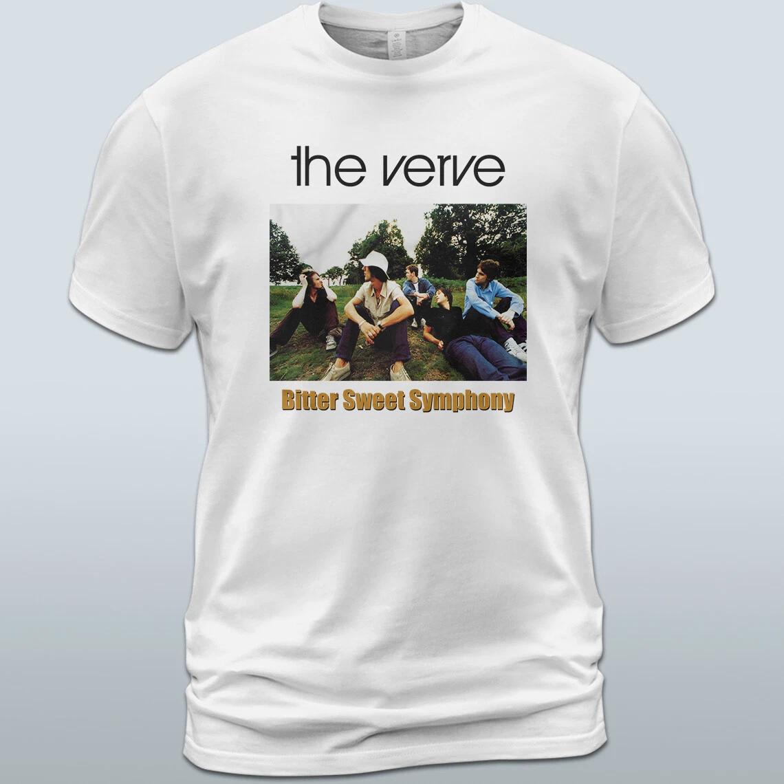 Cotton T-Shirt The Verve Urban Hymns Album Tee Richard Ashcroft Nick McCabe XL