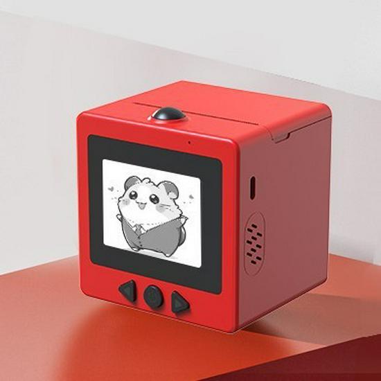 AI Smart Voice Printer for Kids - Wireless Thermal Printer with Screen & Bluetooth/WiFi