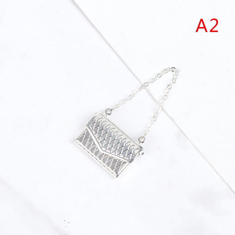 

Металлическая цепочка, кукольная сумка, миниатюрная сумка для покупок, для аксессуаров для одежды as the picture