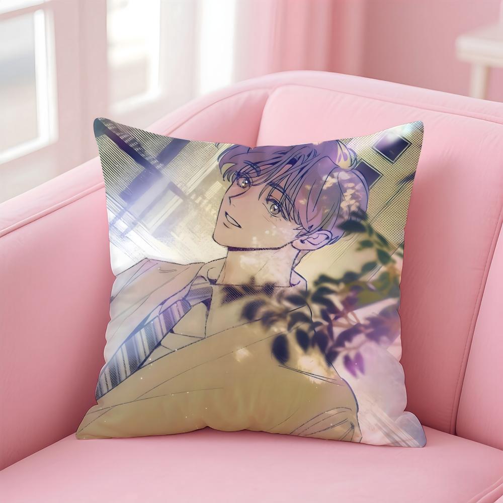 Fun Quirky Art Anime CChoose One of Four Cushion Cover Pillow Case Soft Skin Friendly Fabric  Concealed Zipper