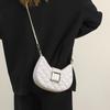 Premium bag women's new fashion diamond shoulder armpit bag versatile niche texture chain messenger bag