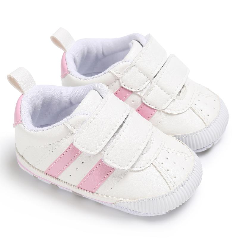 

Spring and Autumn Newborn Soft Sole Anti slip Casual Sports Shoes for 0-12 Month Female Baby s First Step Walking Shoes 0-6 Months
