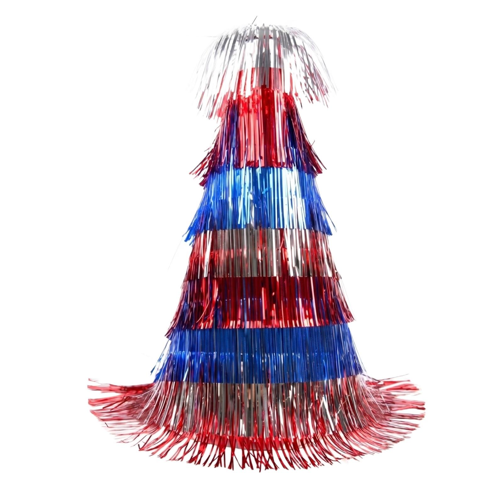 

Tinsel Fringe Cone Party Hat Layered Design Lightweight Material Suitable for Celebrations and Events with Easy Wear Fit One Size