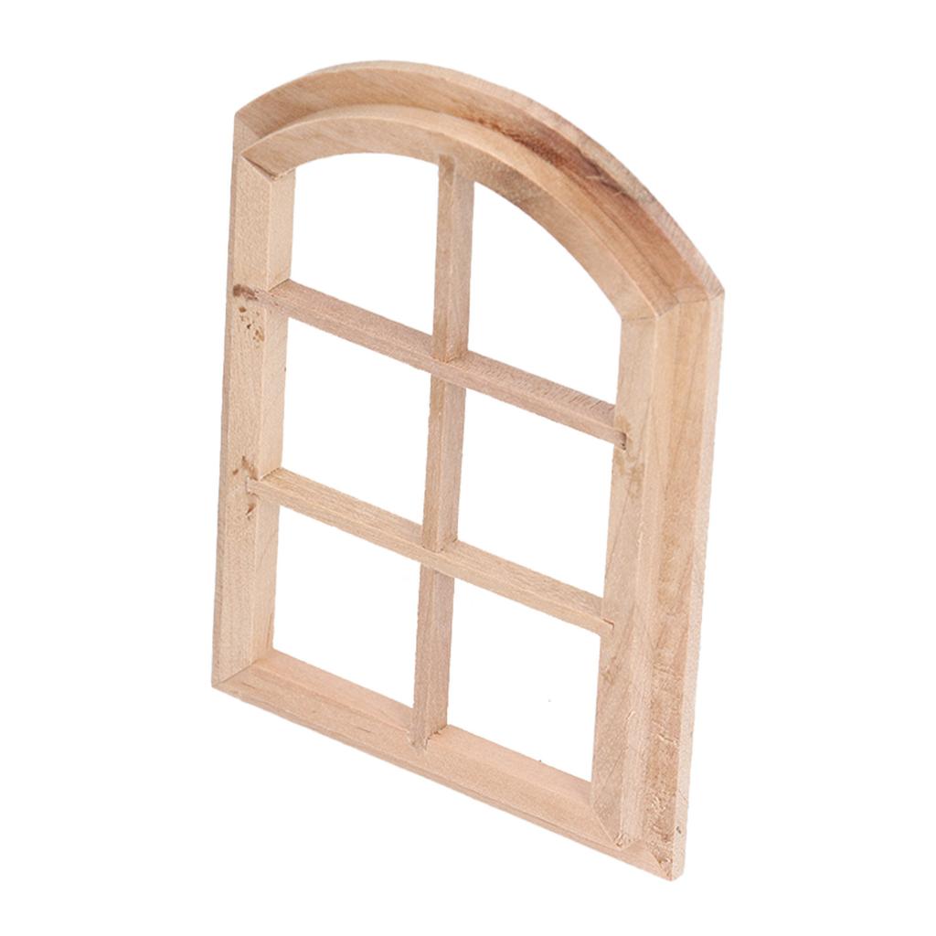 ature   Arched Window Furnishings with 6 Panes