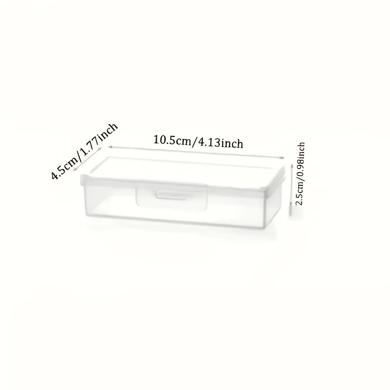 

12 шт. Прямоугольный прозрачный пластиковый ПП ящик для хранения инструментов, пустой, канцелярские товары, детали для мобильных телефонов, аппаратные средства, сортировочный ящик, упаковочная коробка 12pcs