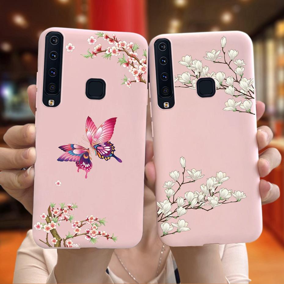 Hülle Für Samsung Galaxy A9 (2018) Niedliche Cartoon-Bonbonfarbene Weiche Silikon-Handyhüllen Für Samsung A9 2018 SM-A920F A9200 Bumper