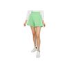 J.LINDEBERG High-Waisted Fitted Casual Shorts With Letter Print Women Shorts Green GWJS09223-M239