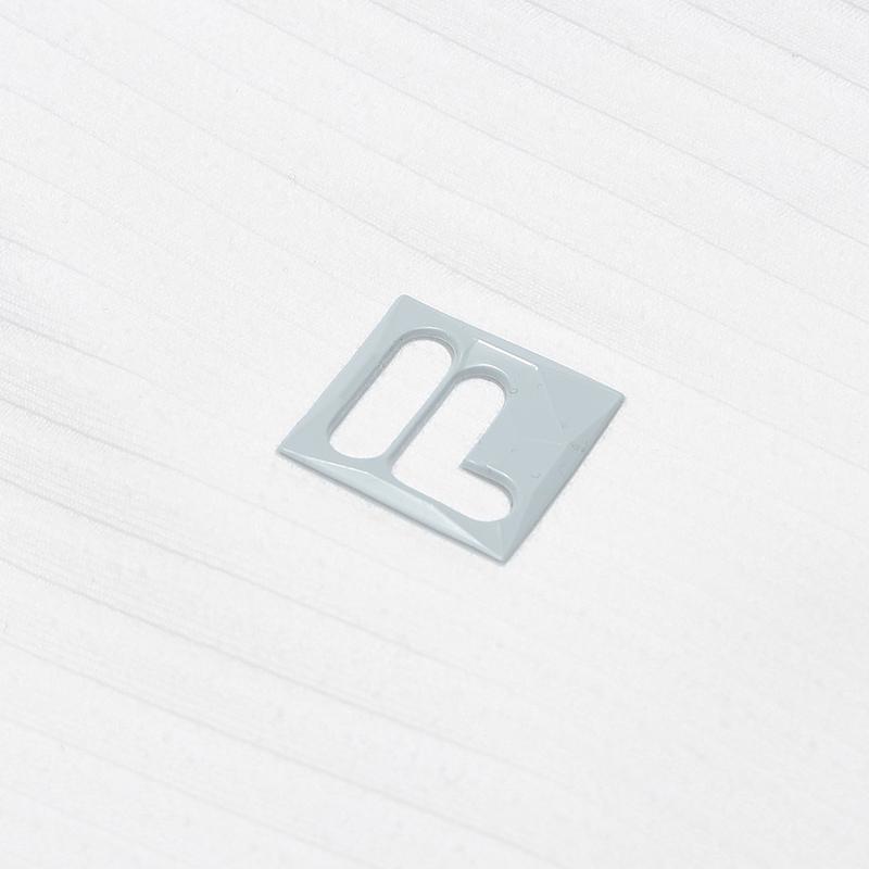 Fila Golf Series Casual Sports Simple Knitted Long Sleeve Polo Shirt Women Tops Jade-White A11W545212FWT