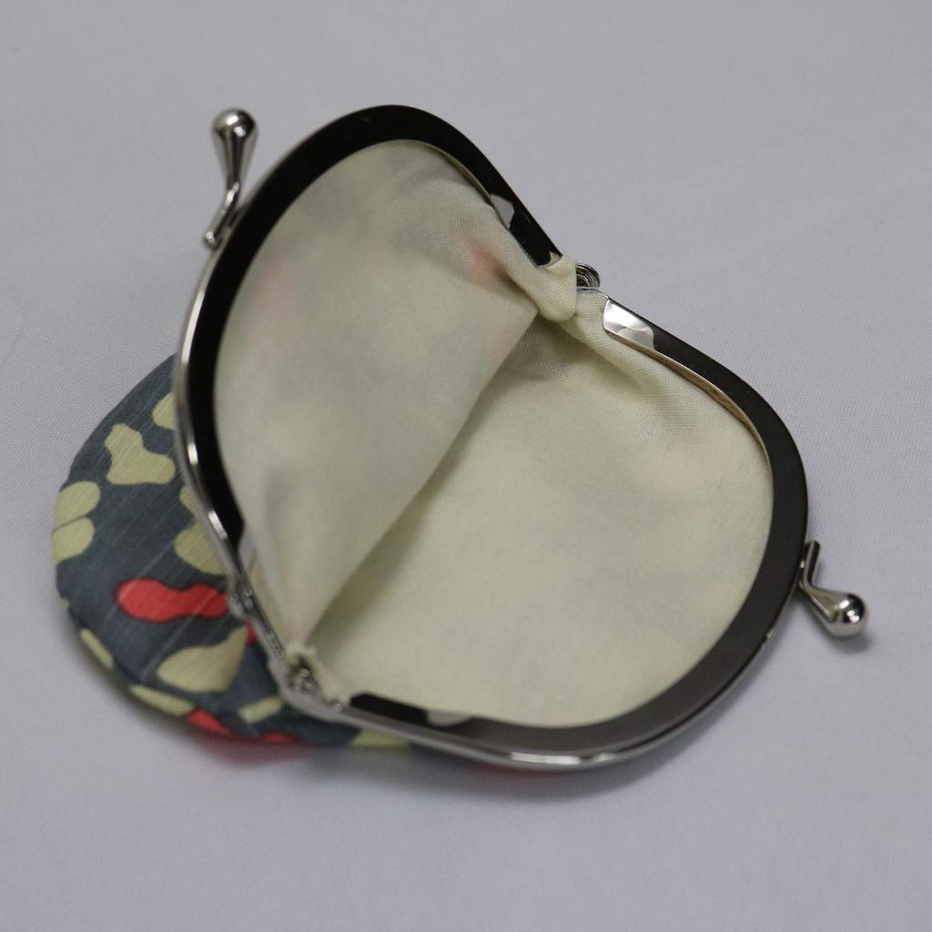 Made In Coin Cotton 11 X Cm Coin Japanese Gray Kyosuke, Japan, Gourd-Shaped Case, Pouch, 11.5 (3.3 Inches), Purse, Wallet, Goods, Mashu, Gourd,