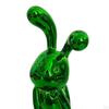 Statue Bookshelf Sculpture Artwork Animal Figures Resin Bunny Figurine Ornament for Home Shelf Desk