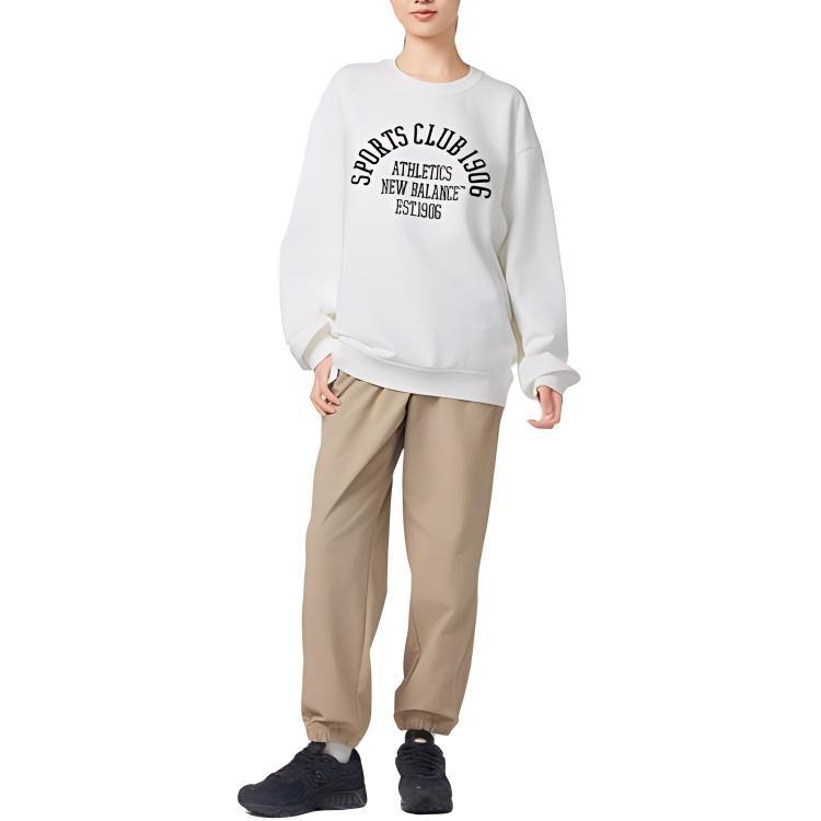 New Balance Sport Club Sweatshirt Unisex White 5CD38491-IV