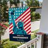 US Independence Day Garden Flag