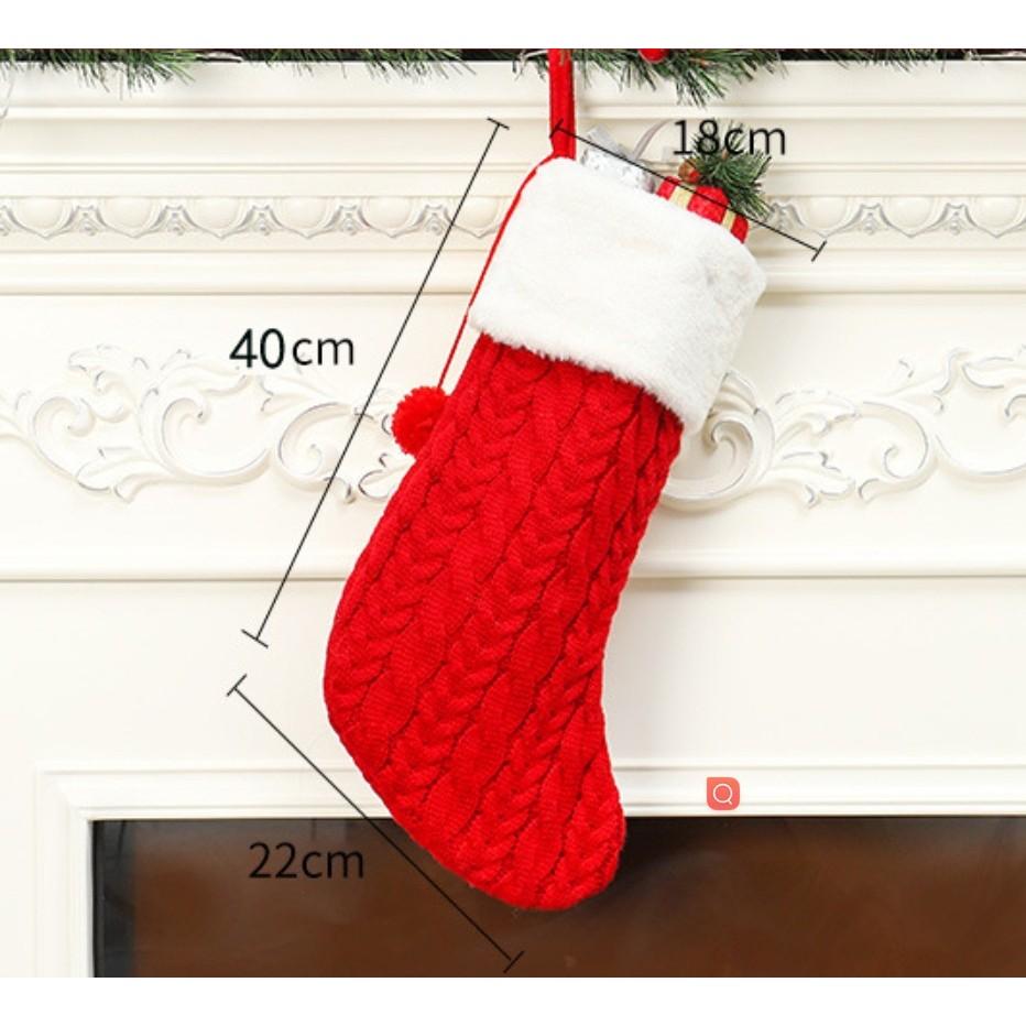 Christmas Stockings Socks Santa Snowman Hanging Xmas Tree Ornaments Decor New Year Gift