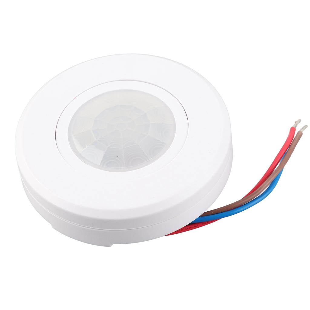 Motion Sensor Infrared Induction Ultra Tiny Size ABS Material Safe To Use for Ceiling Wall Mounting