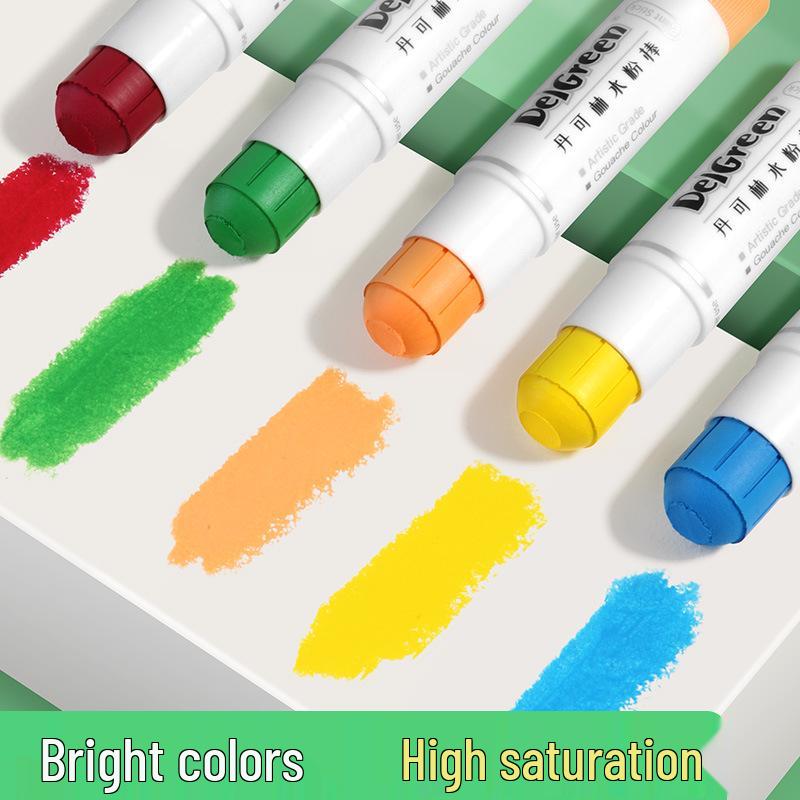 Dankelin Watercolor Sticks: Washable Soft Macaron Crayons for Kids.