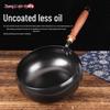 Hammered Wrought Iron Stir-Fry Pan & Small Stew Pot Set, Uncoated and Hand-Forged.