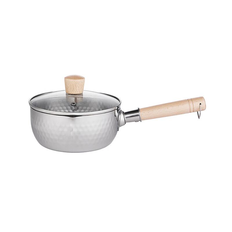 BoBaoHaixin 18cm Stainless Steel Yukihira Multi-function Pot