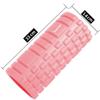 LEEPWEI Foam Roller Myofascial Release Grid Foam Roller Yoga Pole Training Sports Fitness Stretching Equipment Storage Bag