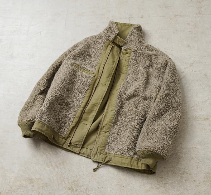 Navy Deck with Stencil Tan Number [WAIPER] U.S. N-1 Jacket, Distressed, U.S.N. - [WP04] (JP, Size, 42, Tan)