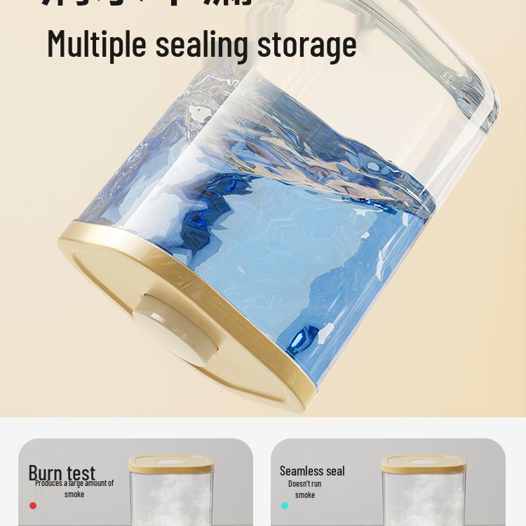 Sealed Moisture-Proof Pet Food Storage Bin - Large Capacity Vacuum Container for Cat & Dog Supplies