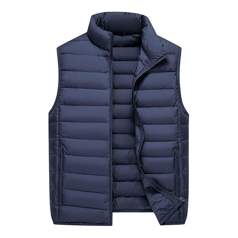 Унисекс теплый пуховый жилет L