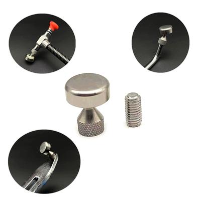 Titaniums Alloys Head Hammer Replacement Tip Leveling Replace Metal Dent Head for Tap Down Hammer Dent Repair