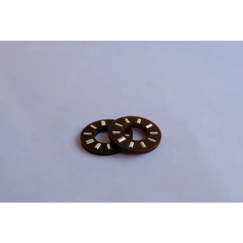 10pcs/Lot 13.8X6.2X1.5 Mm Bearing Accessories Steel Ball Rubber Protection Flat Cages For Folding Knife