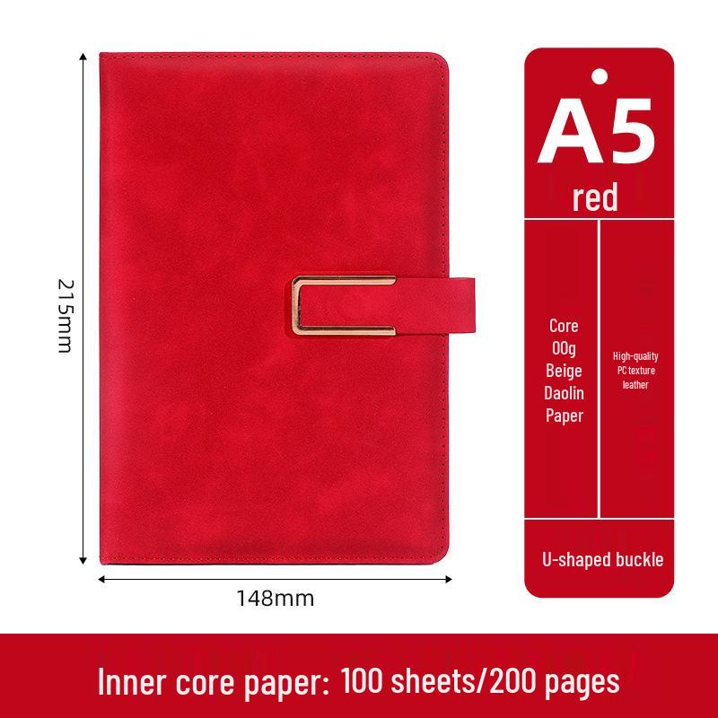 Custom A5 Notebook with Logo - Corporate Meeting Diary & Gift Box Set